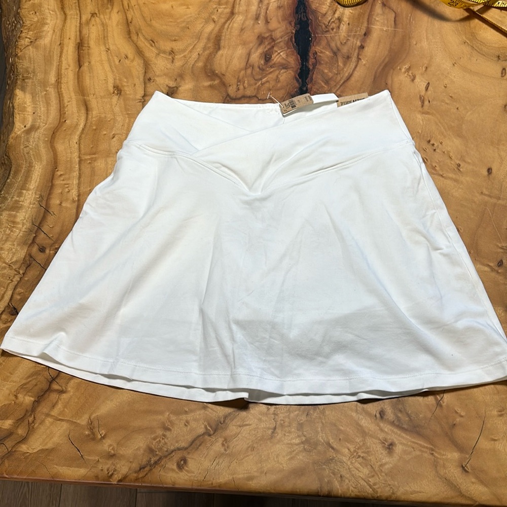 NWT Pink Active High Waist V Crossover Skirt